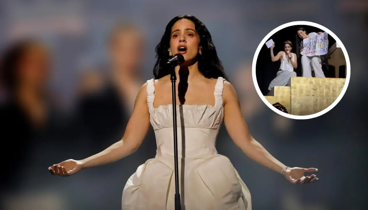 Rosalía protagoniza emotivo momento en el escenario al revelar el género del bebé de una fan