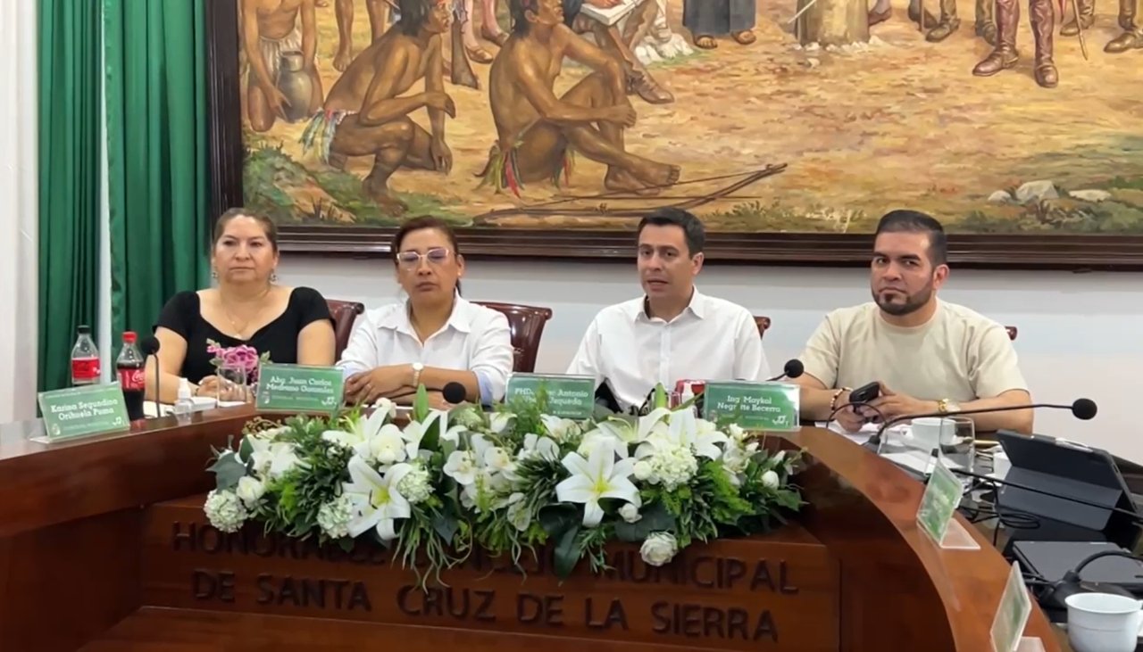 Concejo cruceño retomó labores este martes con la designación del ‘Hijo Ilustre’ de la ciudad
