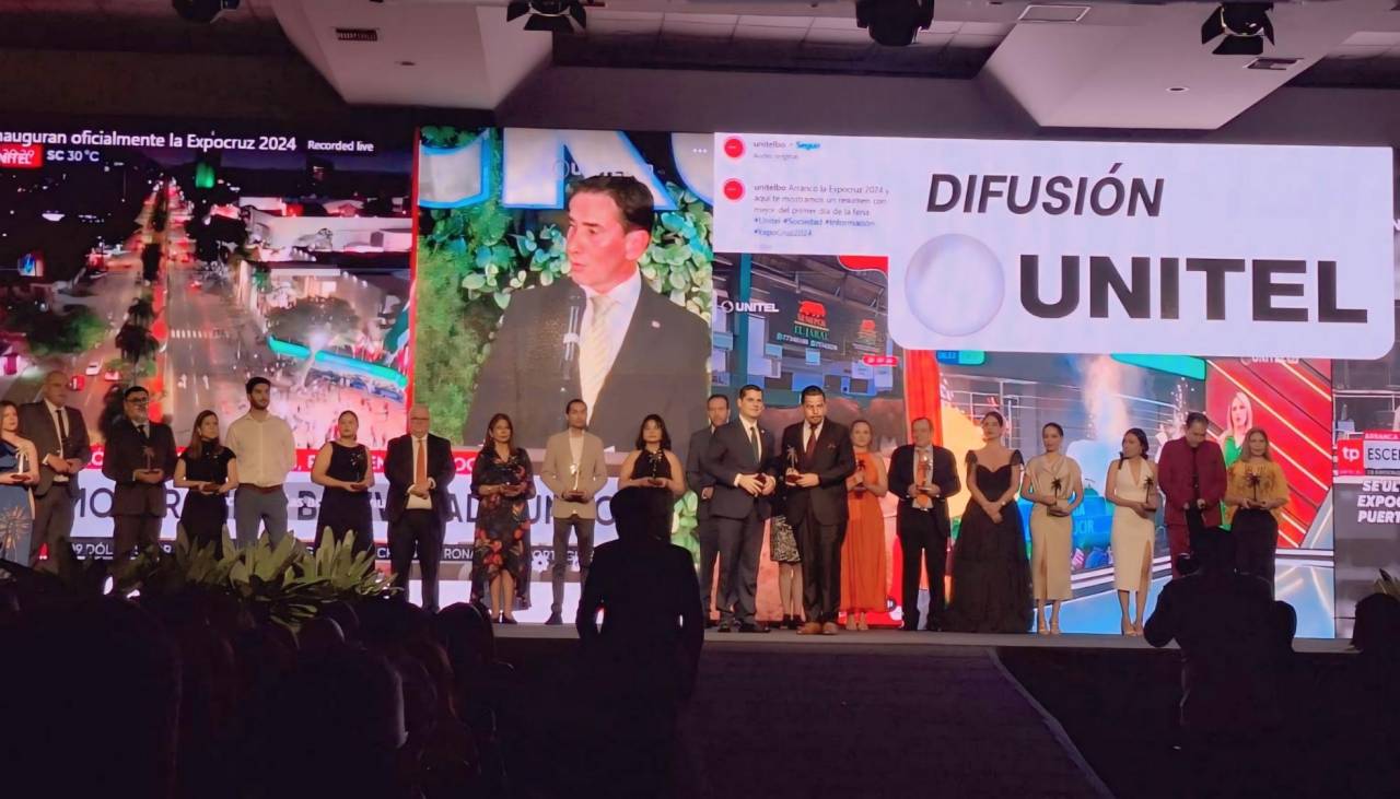 Expocruz 2024: UNITEL recibe la Palmera Dorada en la categoría ‘Difusión’