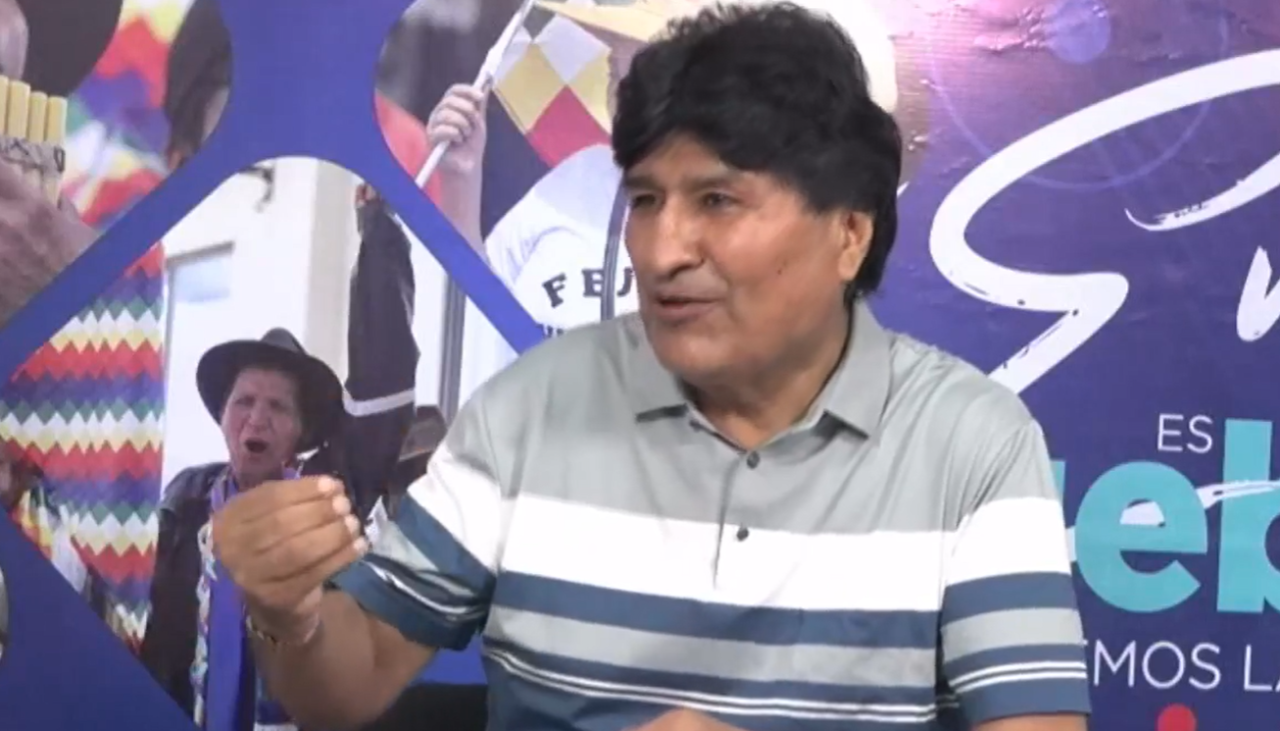 Evo: “He visto a Ponchos Rojos armados, marchando, que no me echen la culpa, no los conozco”