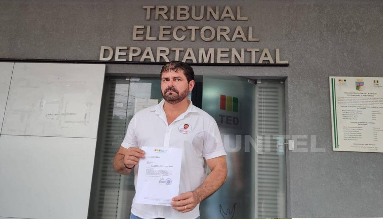 Subnacionales: TED confirma habilitación de Wilfredo Añez para participar como candidato a la Alcaldía de Cotoca