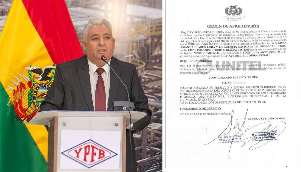 Caso gasolina desestabilizada: Aprehenden al gerente de YPFB Logística