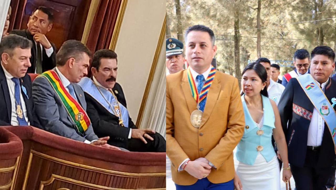 Presidente y vicepresidente rinden homenaje a Cochabamba en actos paralelos