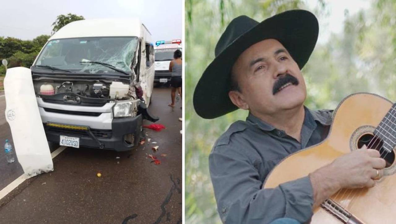 Yalo Cuéllar se accidenta en la carretera a Camiri y es trasladado a una clínica de emergencia