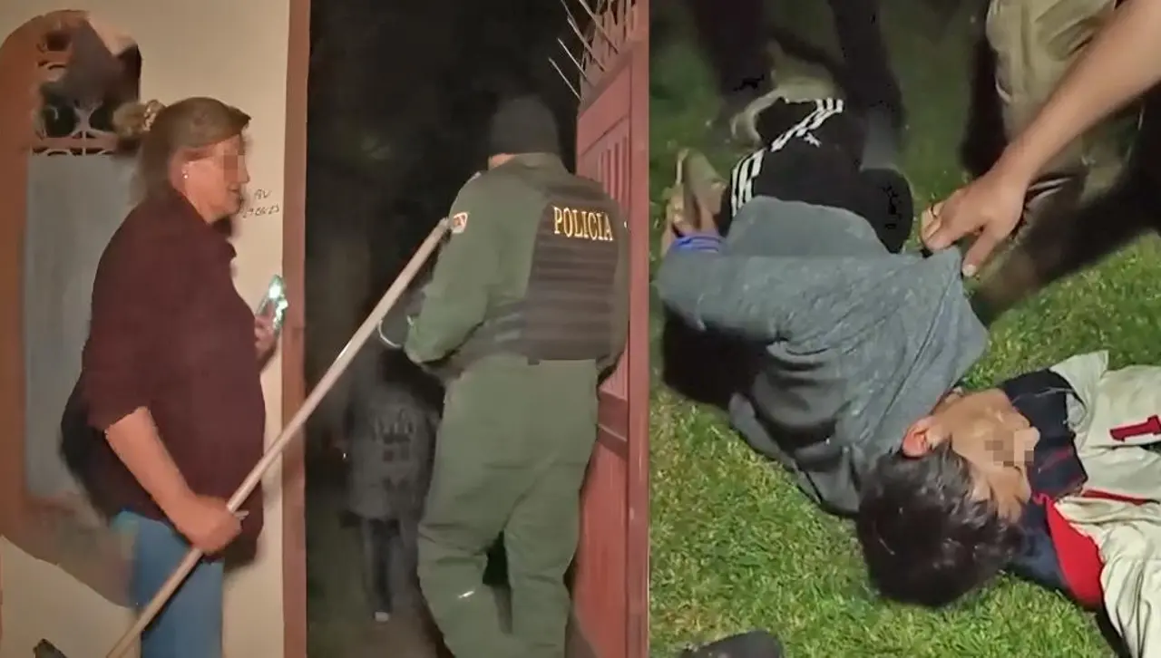 Vecinos capturaron a un ladrón tras sorprenderlo en una casa, sus cómplices lograron huir