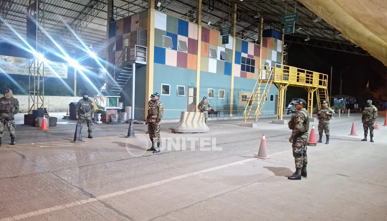 A horas del inicio de la marcha evista, se registra presencia policial en la zona del trópico