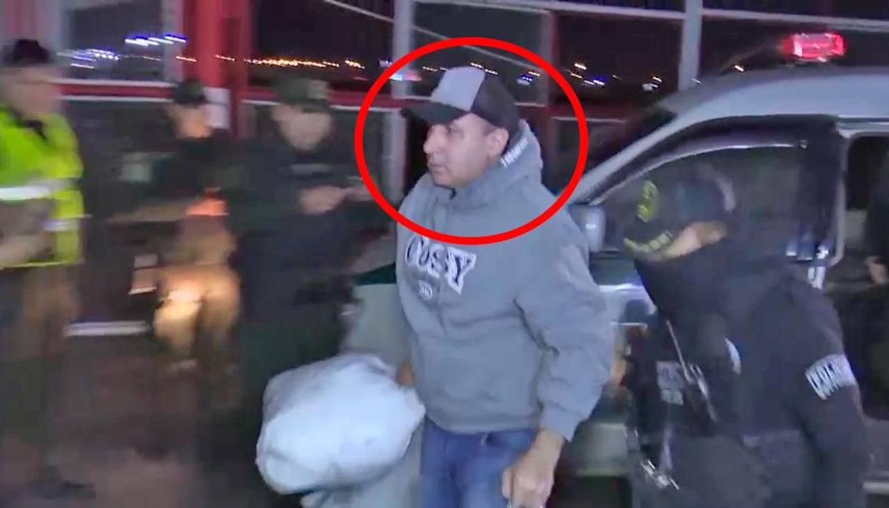Cerimedo llega a La Paz y se alista su traslado a Chonchocoro en medio de un fuerte operativo de seguridad