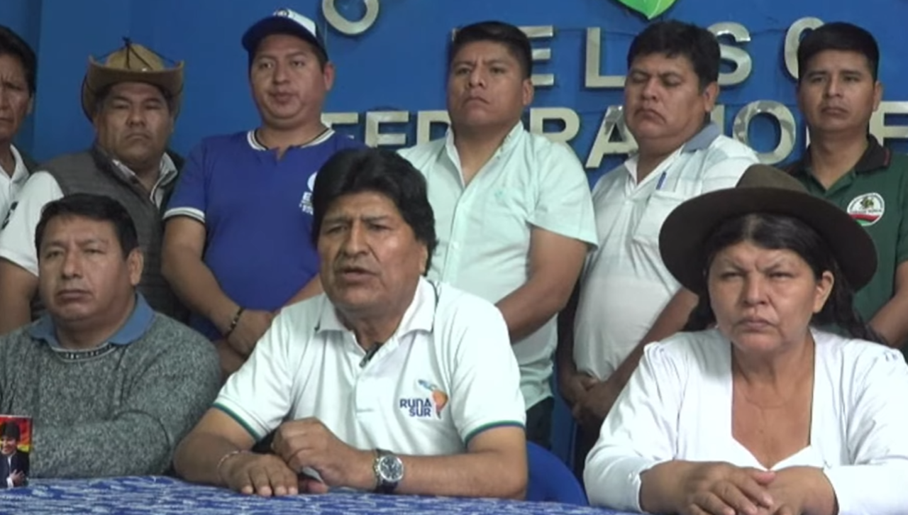 Evo reconoce errores en su mandato, llama al voto nulo y culpa al gobierno de Arce “debilitación de la democracia”