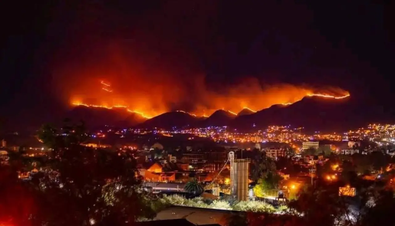 Incendio en Tarija: El fuego arrasó con cerca de 3.500 hectáreas en la Reserva Biológica de Sama, señala el director