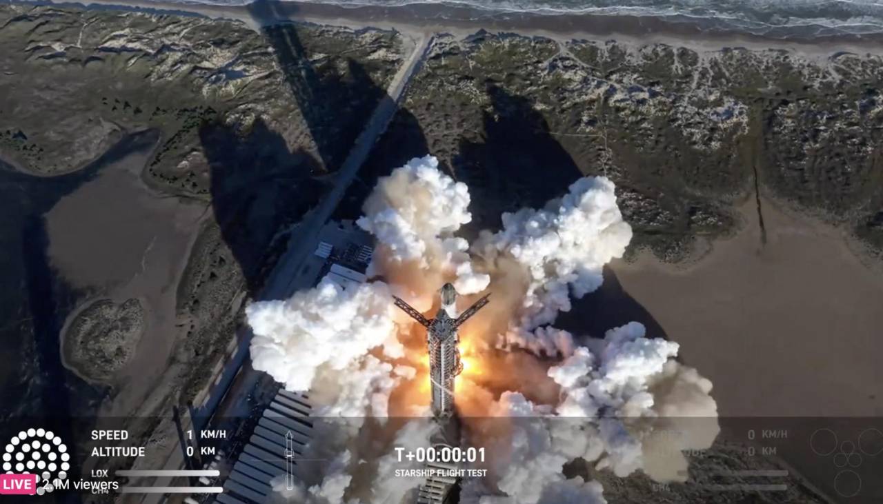 SpaceX ha perdido el Starship después de un despegue exitoso en Texas