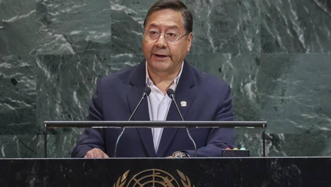 “El riesgo de una tercera guerra mundial de nuevo tipo es muy cercano”, dice Arce ante la ONU