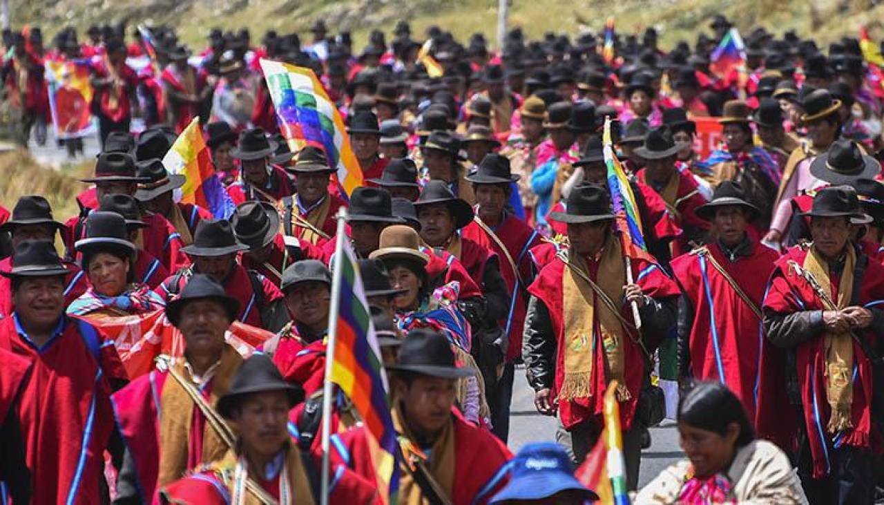 Estos son los 9 puntos de bloqueo que instalarán los Ponchos Rojos este lunes