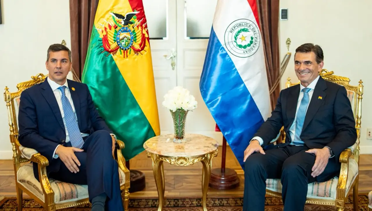 Presidentes de Bolivia y Paraguay abordaron cuatro temas en reunión bilateral