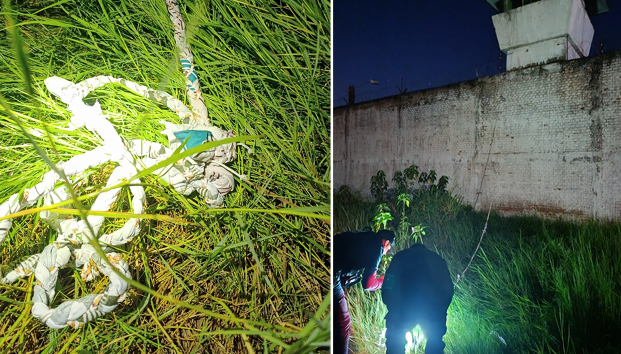 ¿Fuga de reos? Reportan el hallazgo de una cuerda en el muro de Palmasola tras el apagón; la Policía mantiene la alerta