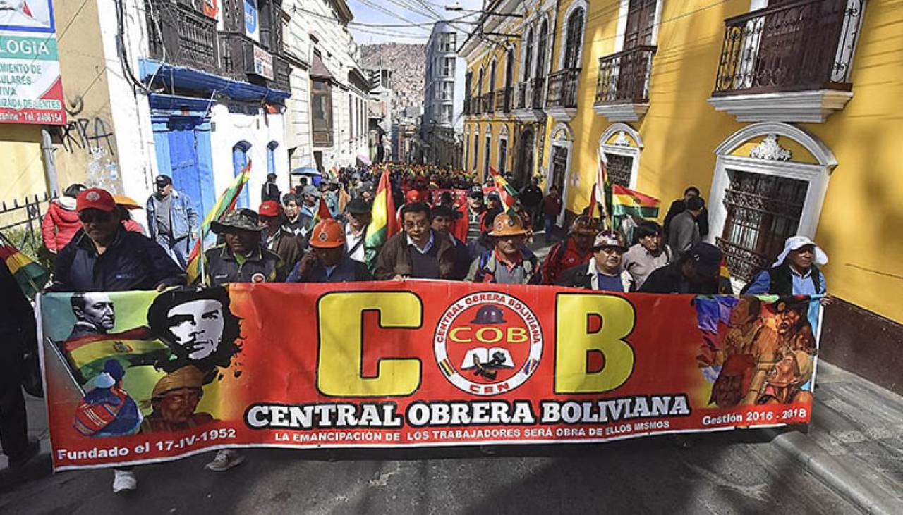 Huarachi advierte que marcha convocada por la COB “terminará con la toma física de la Asamblea Legislativa”