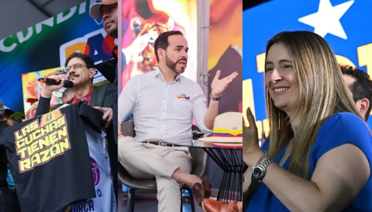 Un ícono izquierdista, un abogado millonario y una férrea opositora, favoritos presidenciales en Colombia