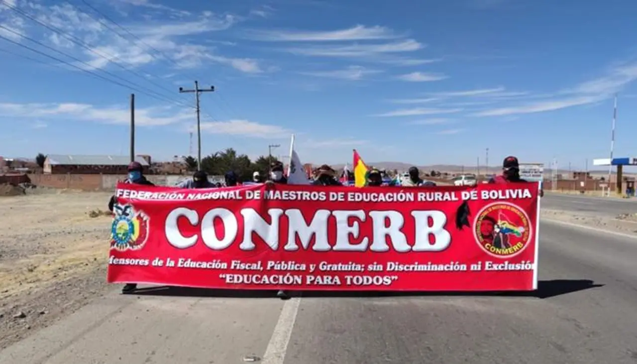 Maestros rurales convocan a paro nacional movilizado para este miércoles