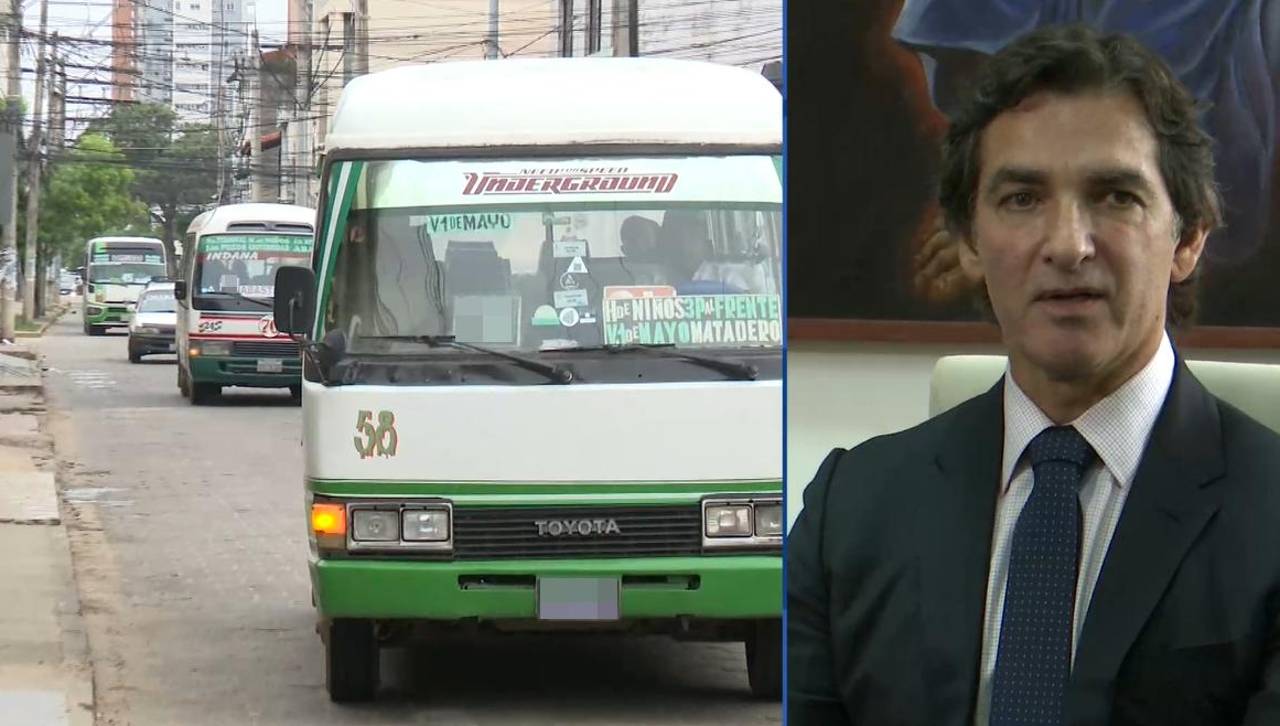 Saavedra descarta tarifa transitoria y ratifica un estudio de costos para tratar tarifa del transporte público