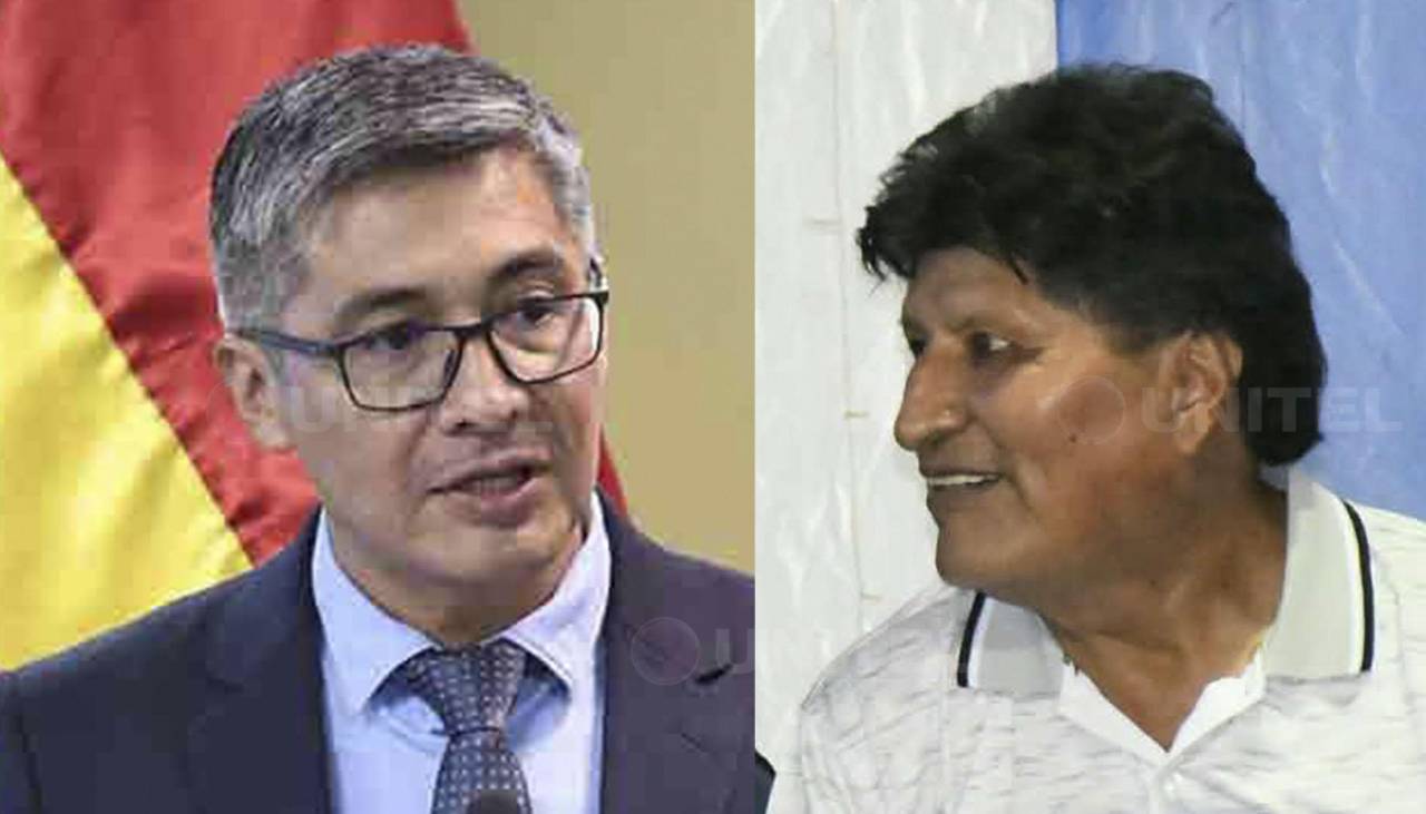 Tenso cruce entre Evo y el ministro Espinoza por las tarjetas de crédito y débito