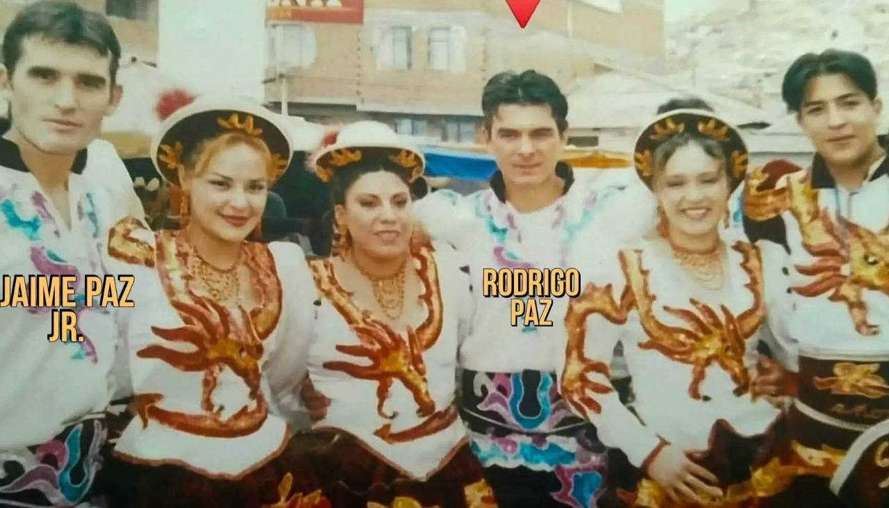 La foto y el video: Mucho antes de ser presidente de Bolivia, Rodrigo Paz bailó caporales en el Carnaval de Oruro
