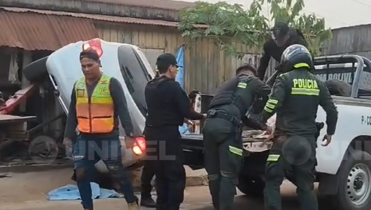 Tragedia en Cobija: Un vendedor de frutas muere aplastado por un conductor que luego fugó