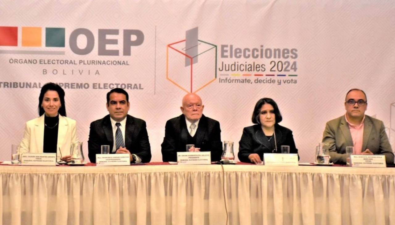 TSE dice que el cronograma de las judiciales se cumple sin pausa; vocales presentan queja por fallos ante organismo internacional