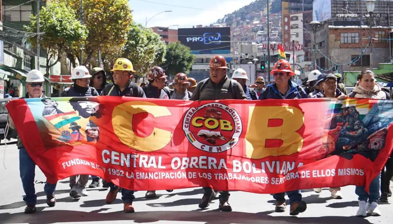 A días de la marcha evista, la COB convoca a un ampliado nacional este jueves