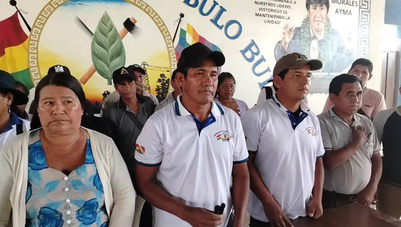 Una de las Seis Federaciones del Trópico se desmarca de Evo y brinda respaldo a Andrónico 