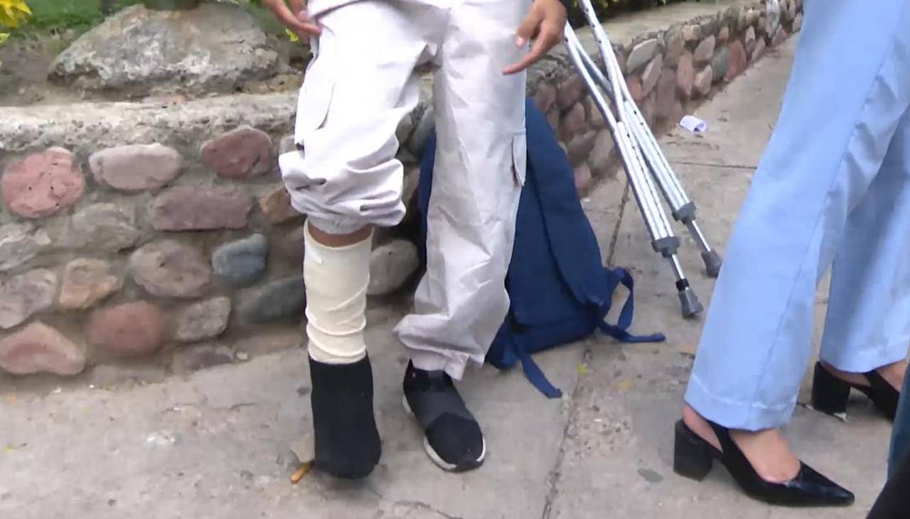 “Mi hija intentó subir al auto y la mujer que le quitó (el celular) la ha empujado”, relata padre de niña víctima de robo