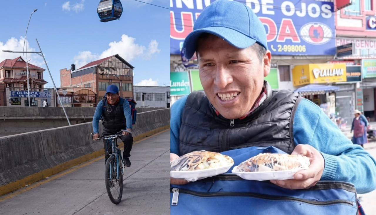 “Kumunta”, el delivery que desafía a los bloqueos para entregar comida andina 