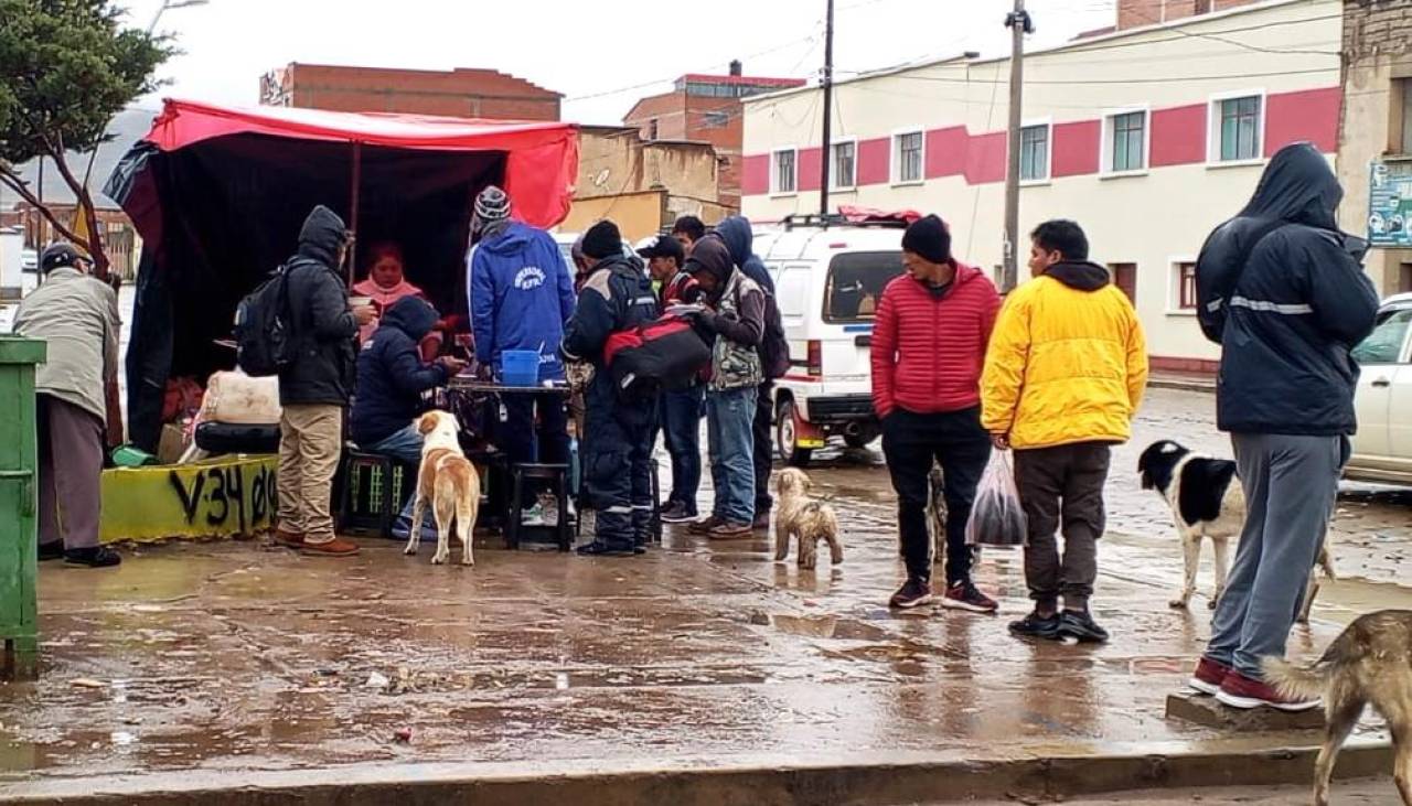 Sin Evo, atrincherado en el trópico, los evistas se concentran en Patacamaya este viernes para marchar hacia La Paz 