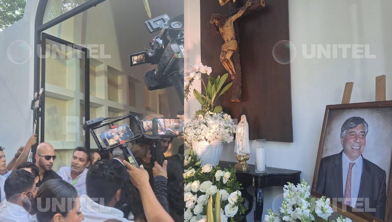 En medio de muestras de cariño, Percy Fernández llega a su última morada en el Cementerio General de Santa Cruz