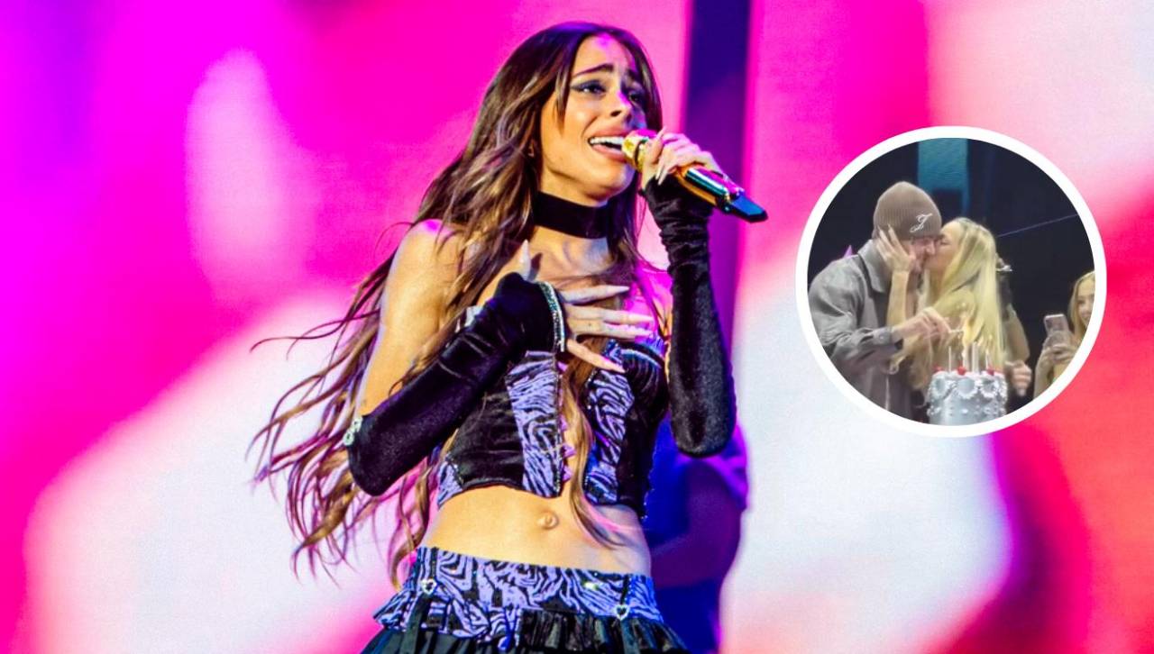 Tini celebra sus 29 sobre el escenario y con emoción junto a Rodrigo De Paul
