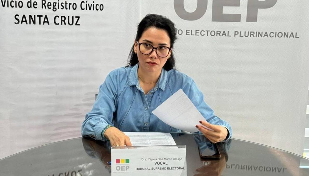 Yajaira San Martín es designada vocal electoral del TED de Santa Cruz en representación del Ejecutivo