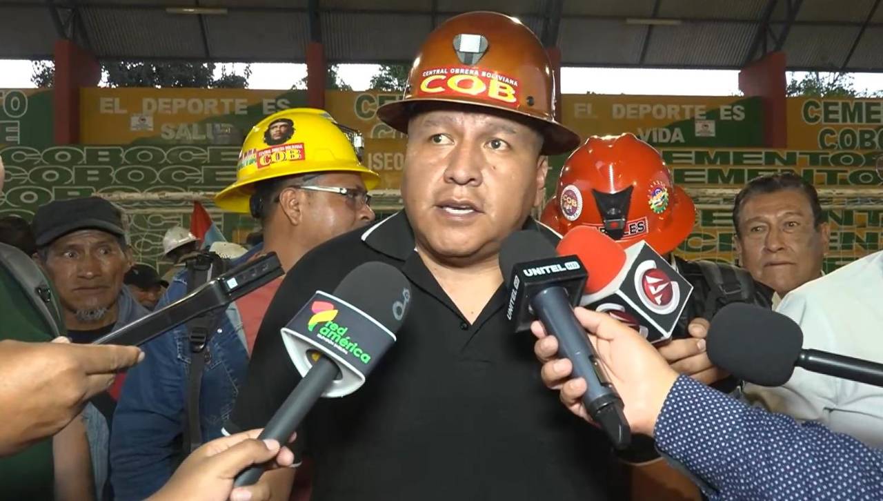 “Tenemos que manifestarnos”: COB rechaza decretos del Gobierno, pero no menciona marchas ni movilizaciones