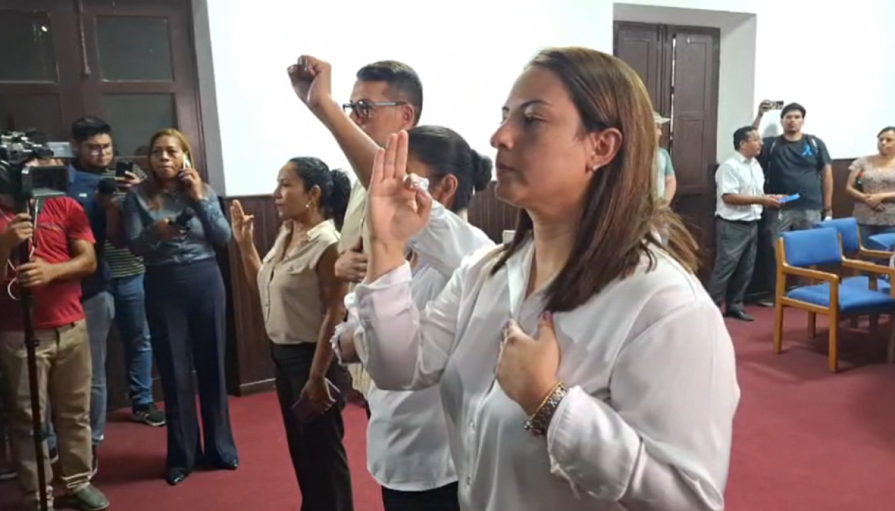 Eligen a Laura Rojas, disidente de Creemos, como presidenta de la Brigada Parlamentaria cruceña