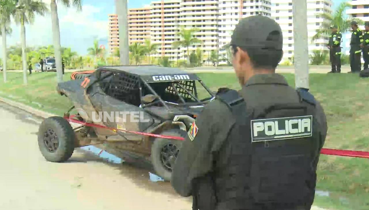 Santa Cruz: Balean a un piloto de rally atrás del aeropuerto de Viru Viru