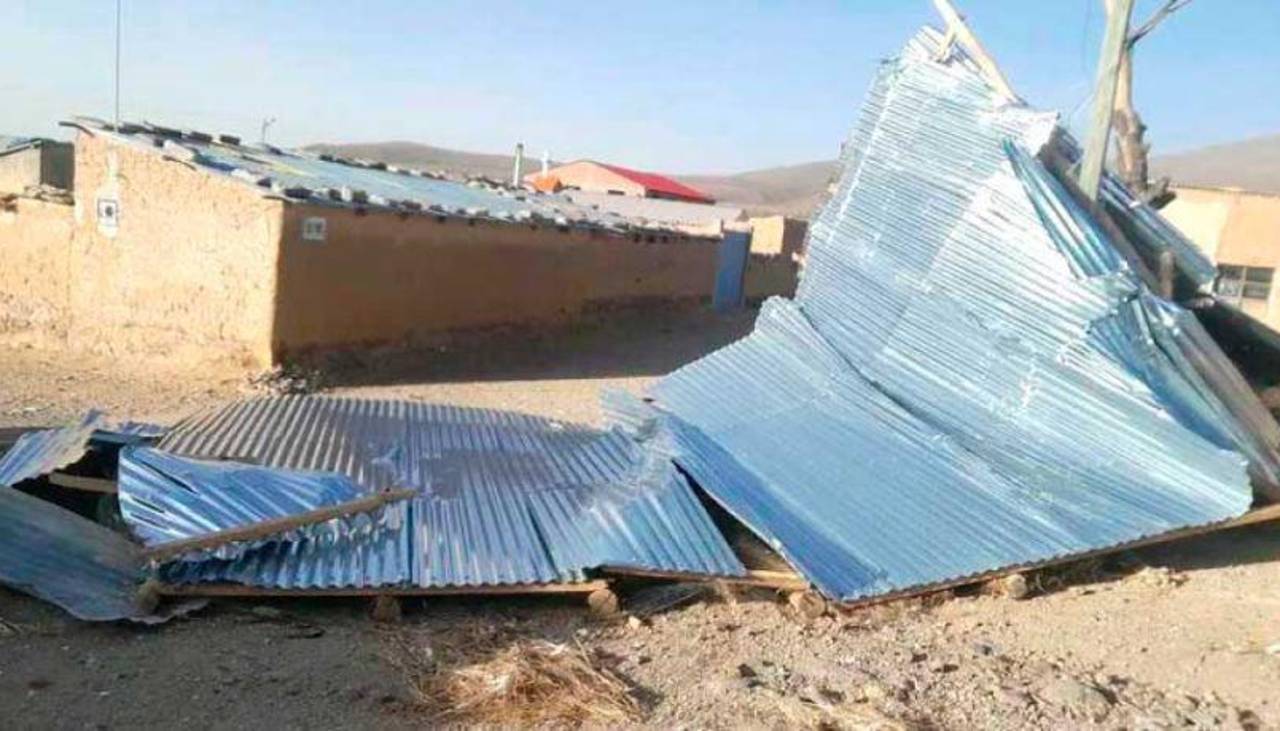 Tras la nevada, ahora las bajas temperaturas y fuertes vientos golpean a regiones de Potosí; hay clases virtuales 