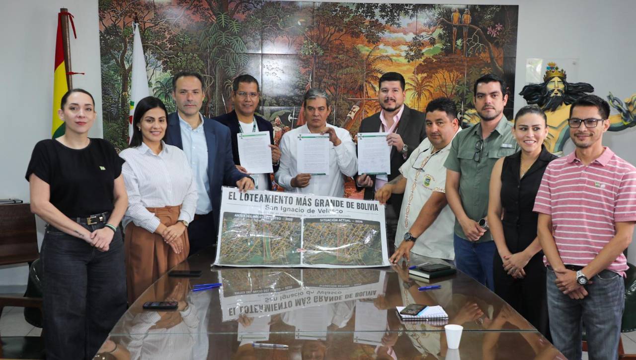 Conforman comisión técnica que busca recuperar la legalidad de los predios del exaeropuerto de San Ignacio de Velasco