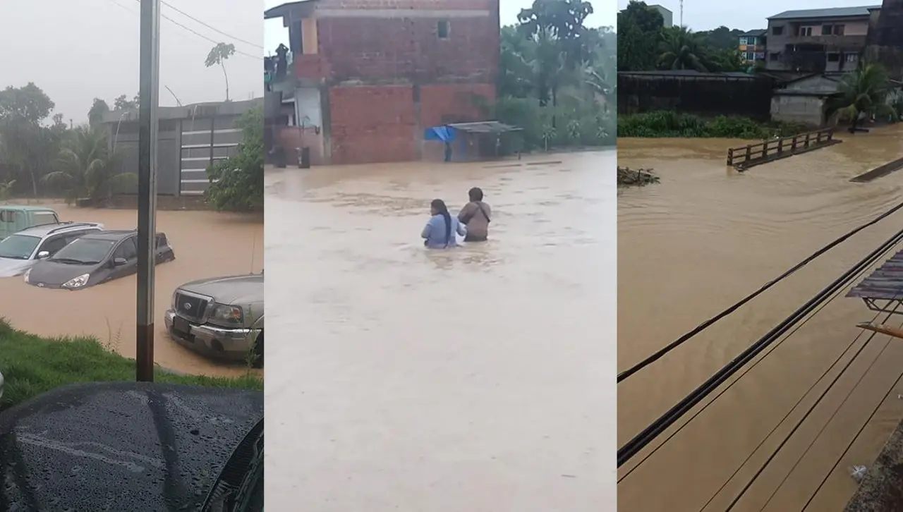 Desborde de ríos en el trópico: el agua alcanzó los 2 metros y dejó a casi 2.000 familias damnificadas