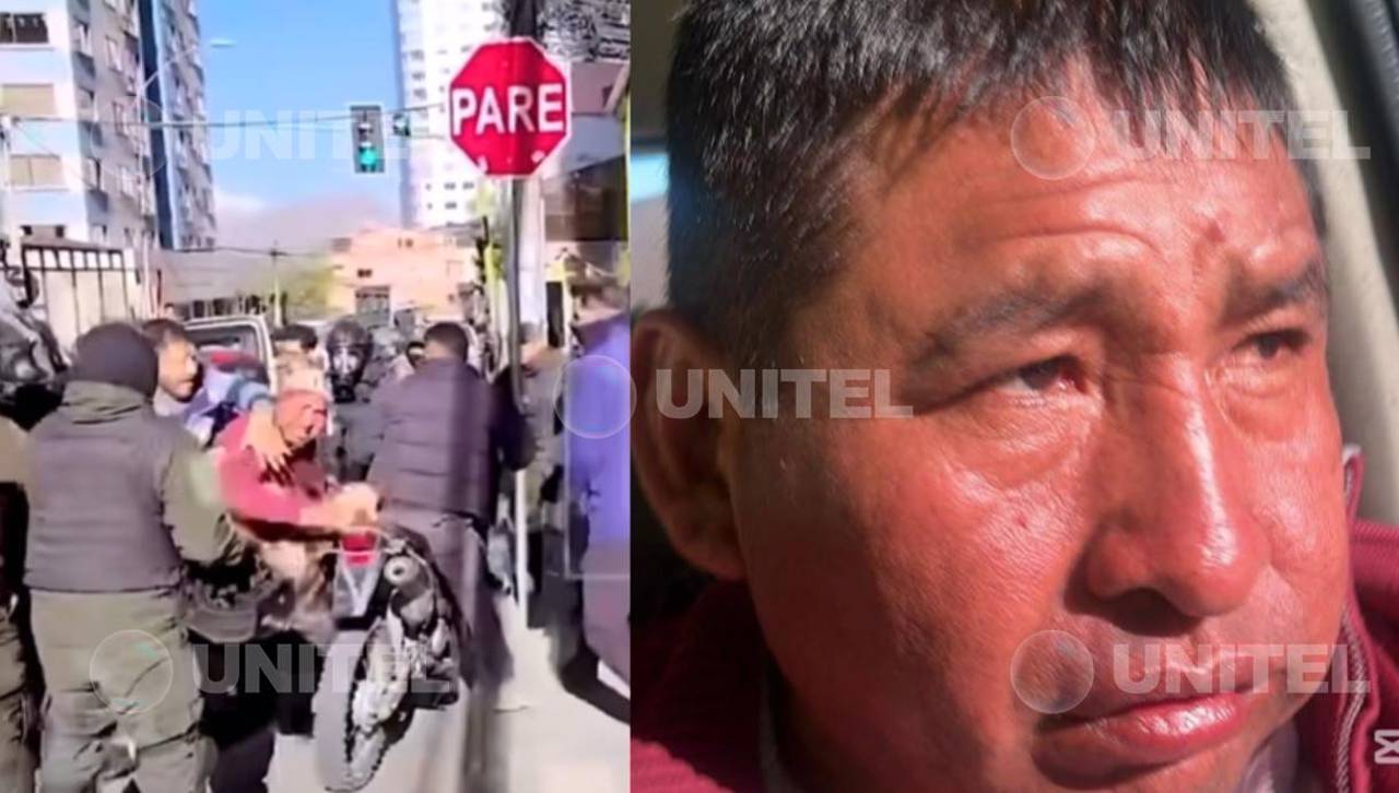Video: Así fue el momento de la aprehensión del dirigente evista Ponciano Santos