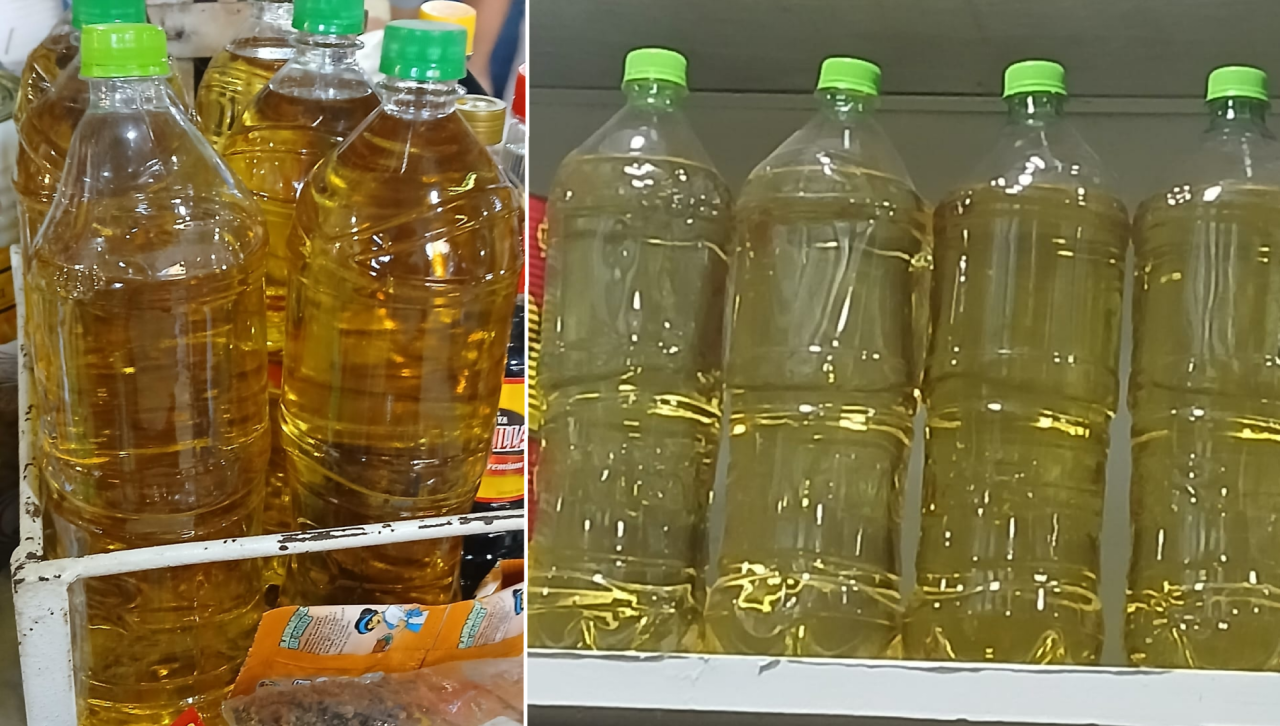 Baja el precio del aceite a granel en mercados cruceños