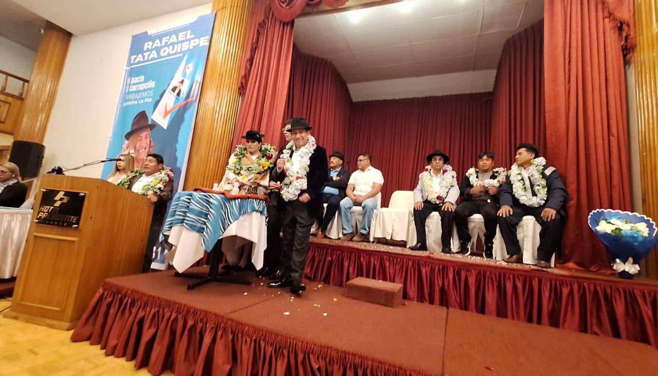 Conoce a tu candidato: ‘Tata Quispe’ es candidato a la Gobernación de La Paz por UCS