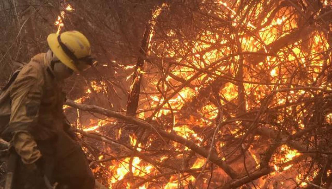 “El único que puede ayudarnos es Dios”: pobladores de Santa Ana de Velasco relatan la dura situación por los incendios