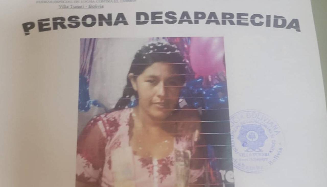 Hallan sin vida a una mujer desaparecida en el trópico de Cochabamba