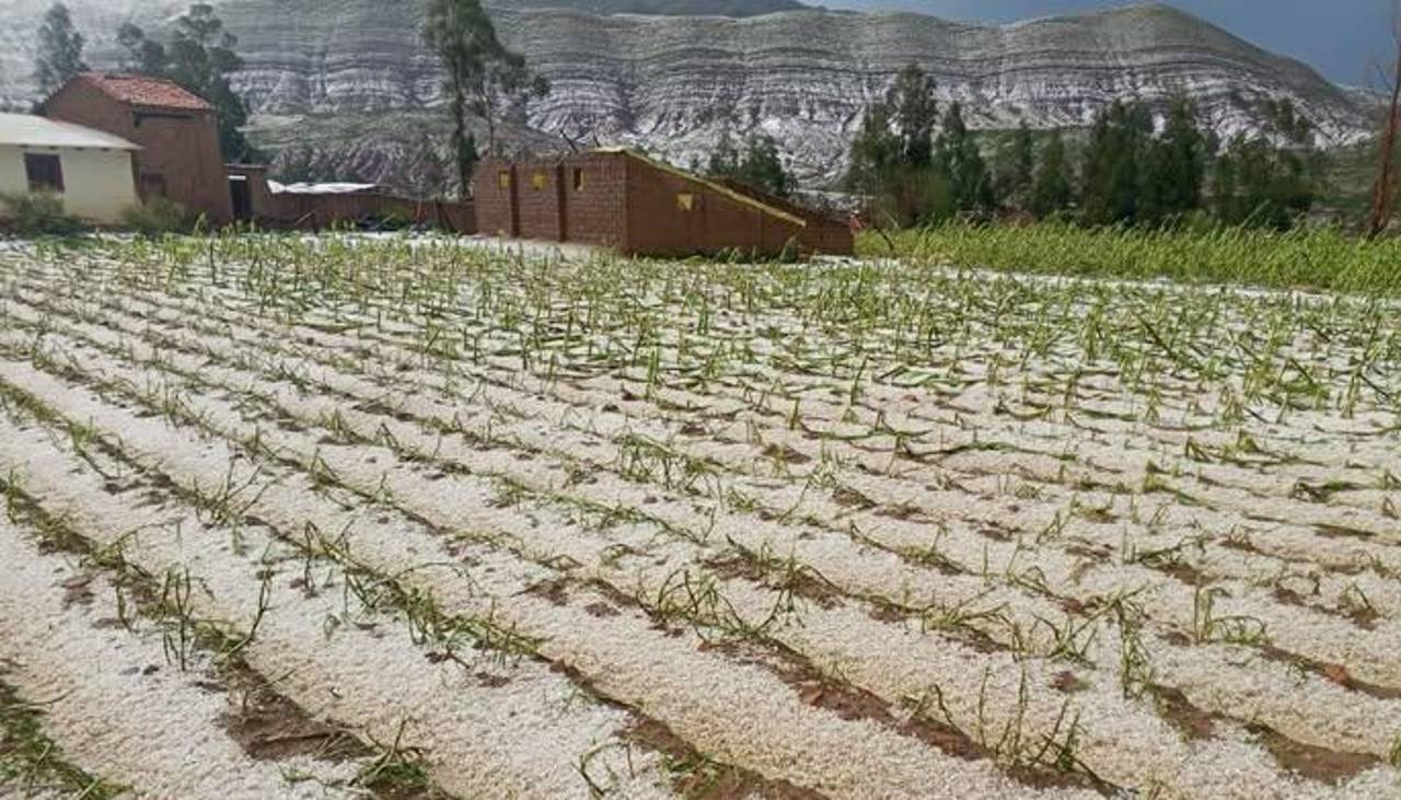 Vientos huracanados y granizadas afectan a 13 municipios de Cochabamba