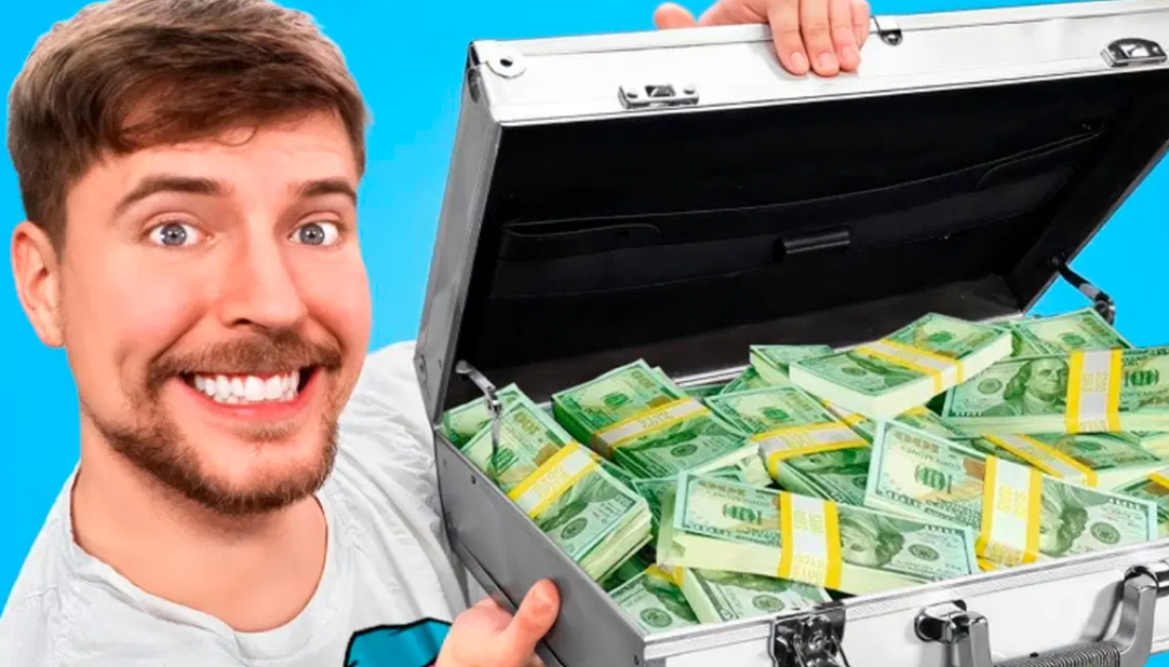 Esta es la impresionante cifra de dinero que ganó el youtuber MrBeast en 2024