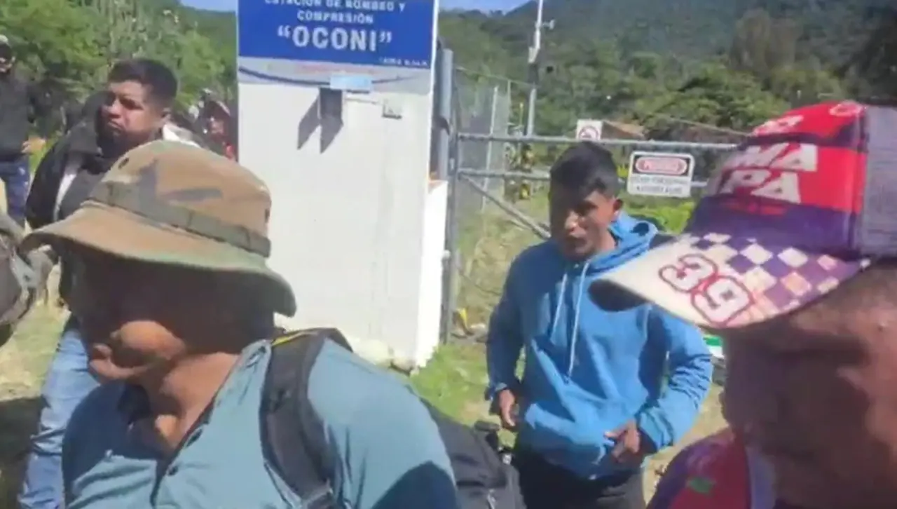 YPFB denuncia que campesinos tomaron planta de Oconi y obligaron a que las operaciones sean paralizadas