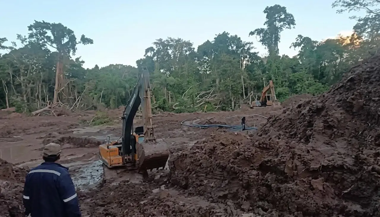 Denuncian contaminación con mercurio en ríos de Guarayos y la Chiquitania por minería ilegal