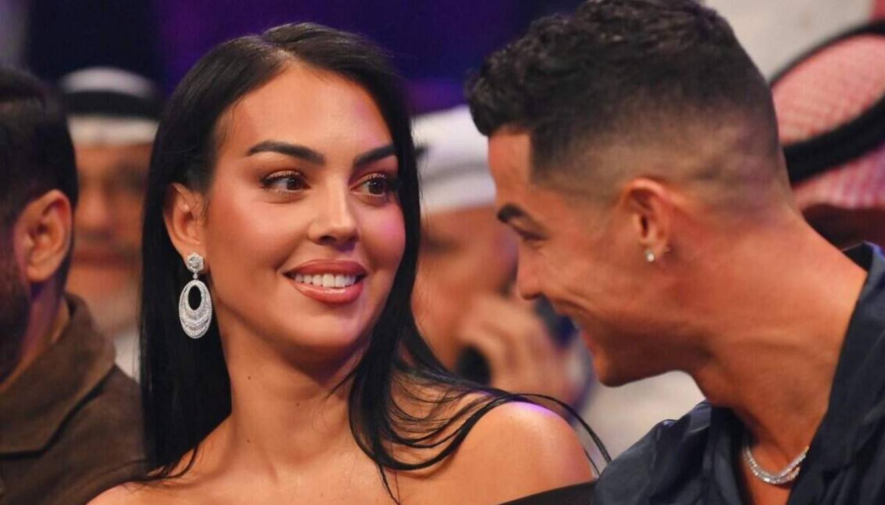 Cristiano y Georgina, en el aeropuerto de Lisboa un día después de su boda